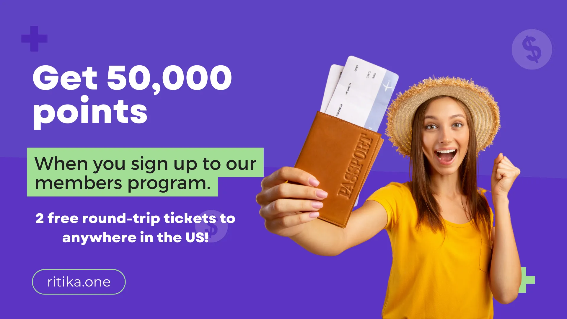 Free flight tickets