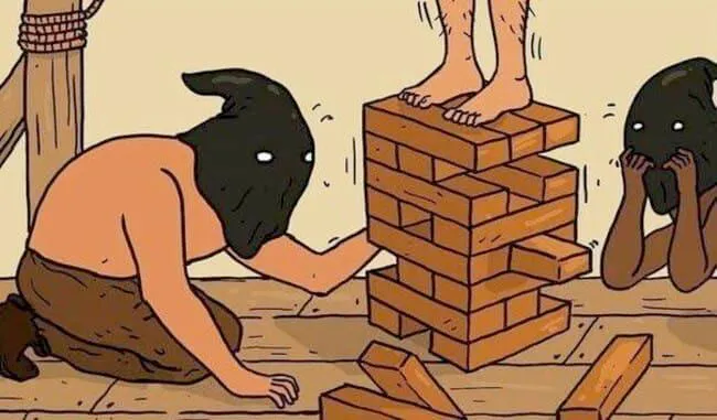 Jenga pillar